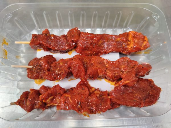 3 Tender Steak Kebabs